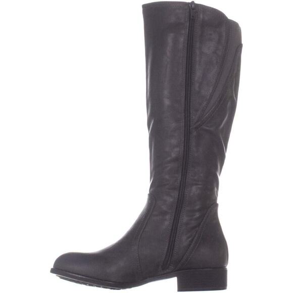 Style & Co. Womens milahp Closed Toe Knee High Fashion, Charcoal, Size 10.0 - Picture 3 of 6